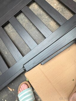 Posteľ a nočné stolíky HEMNES - 11