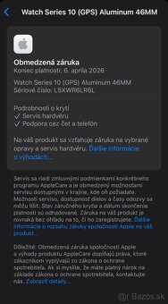 Apple Watch 10 46mm Jet black, nové, rok záruka - 11