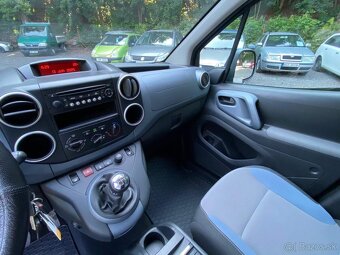 Peugeot Partner Tepee 1.6HDI 68kW klima ČR 2012 90tkm STK - 11