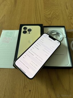 iPhone 13 Pro 128 gb Gold - komplet príslušenstvo, záruka - 11