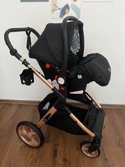 Nový detský kočiar (kočík) - 3kombinácia - 11