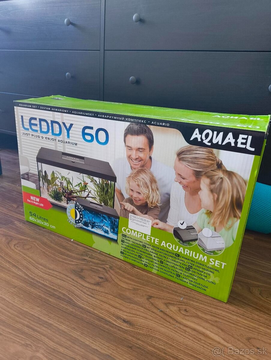 Komplet set akvárium 60L - 12