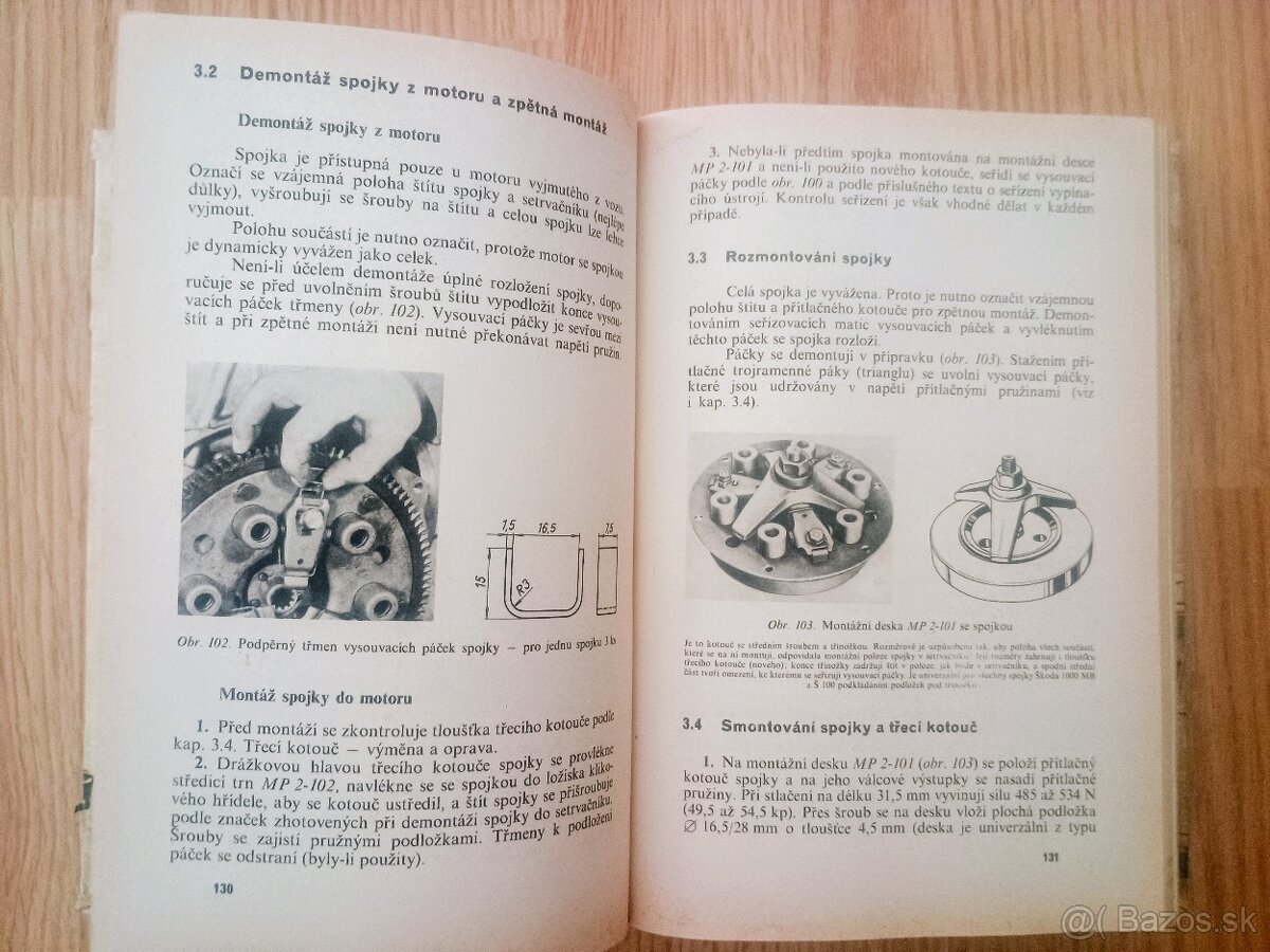 Údržba a opravy vozů ŠKODA 100-100L-110L-110LS a 110R - 12