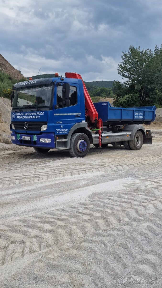 DOPRAVA s rukou, VÝKOPOVÉ práce, kontajnery - 12