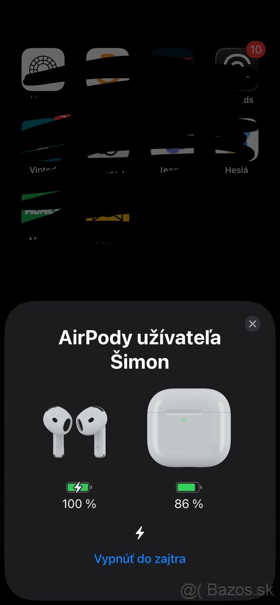 Predám Apple Airpods 4 s ANC - 12
