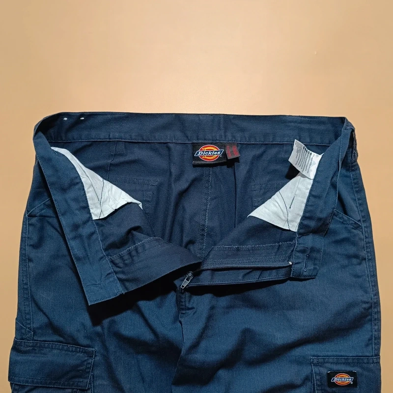 Dickies modré cargo široké nohavice W36 - 12