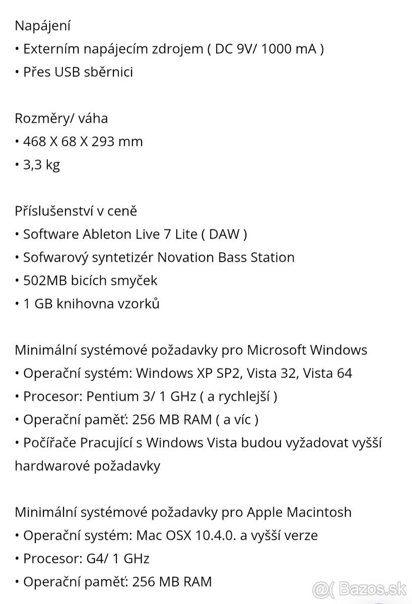 usb / mini keyboard NOVATION REMOTE 25 SL MKII + kufrik - 12