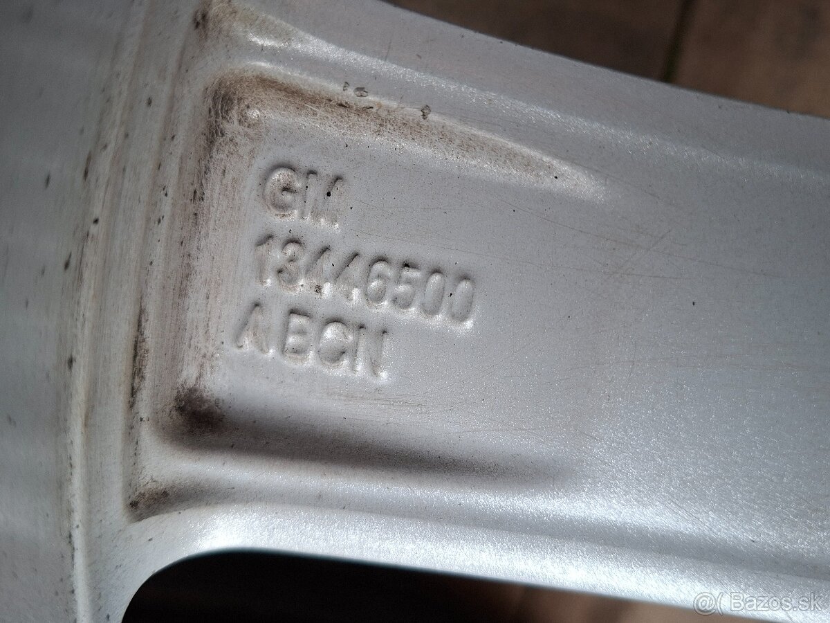 Predám org.hlinikové disky Opel--R16 - 12