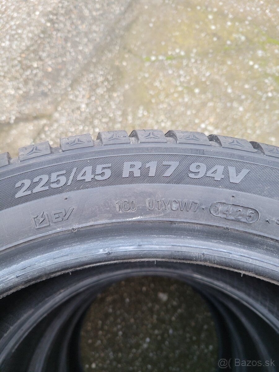 225/45 R17 zimné pneumatiky Kumho - 12