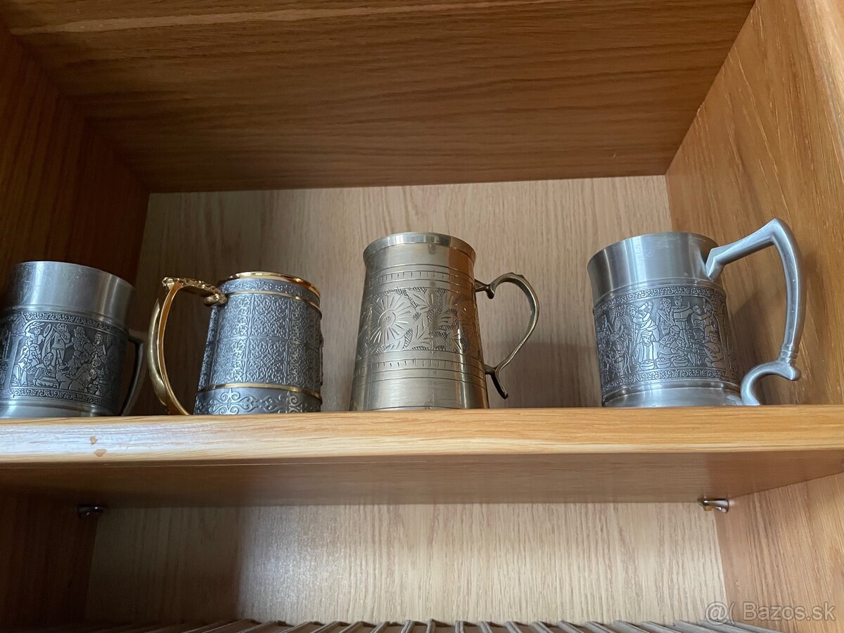 Výhodne predám pivové poháre - 12