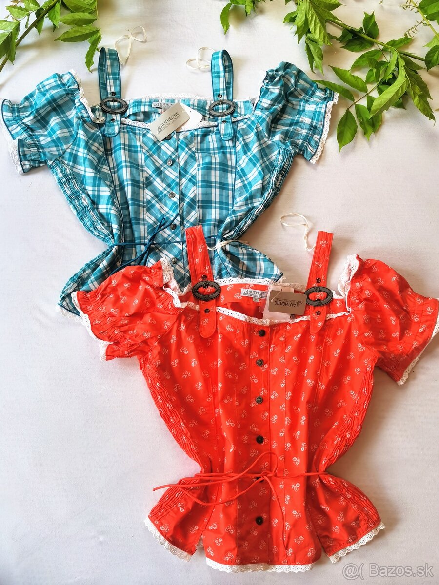 KROJ - Modrá blúzka 2./veľkosť 44 - 12