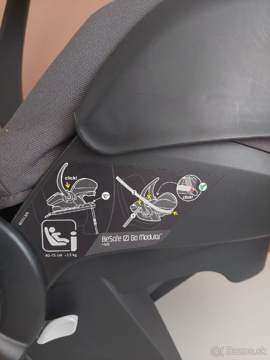 Vajíčko Joolz +BeSafe iZi Go Modular - 12