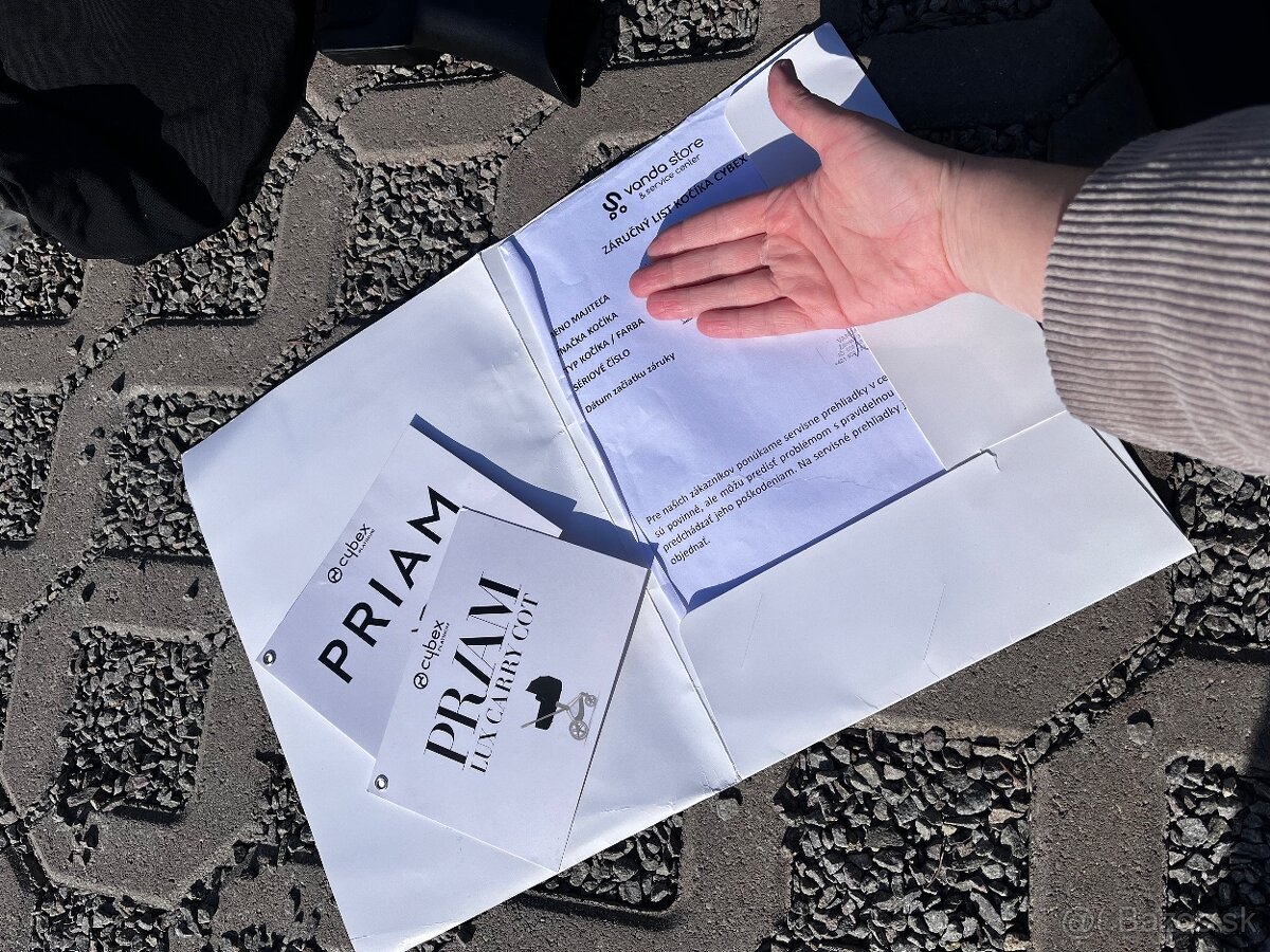 Kočík Cybex Priam Platinum 4.0 Deep black - 12