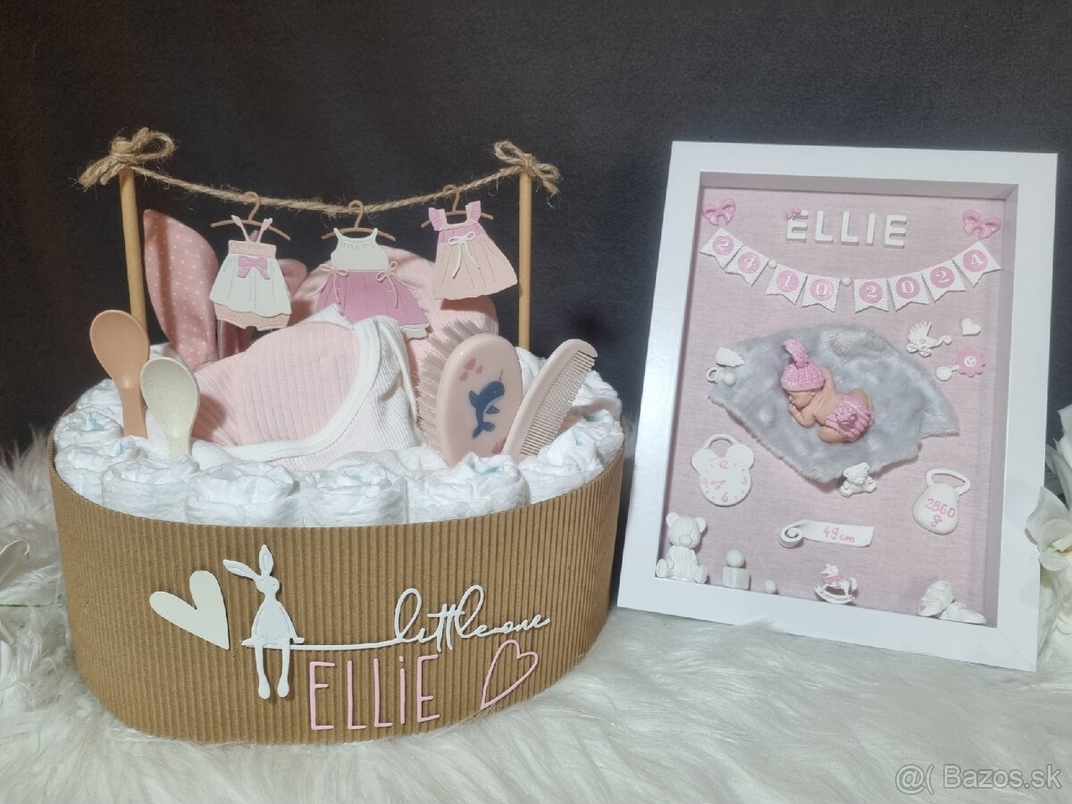 Darčeky pre mamičky Plienkové torty a iné - 12