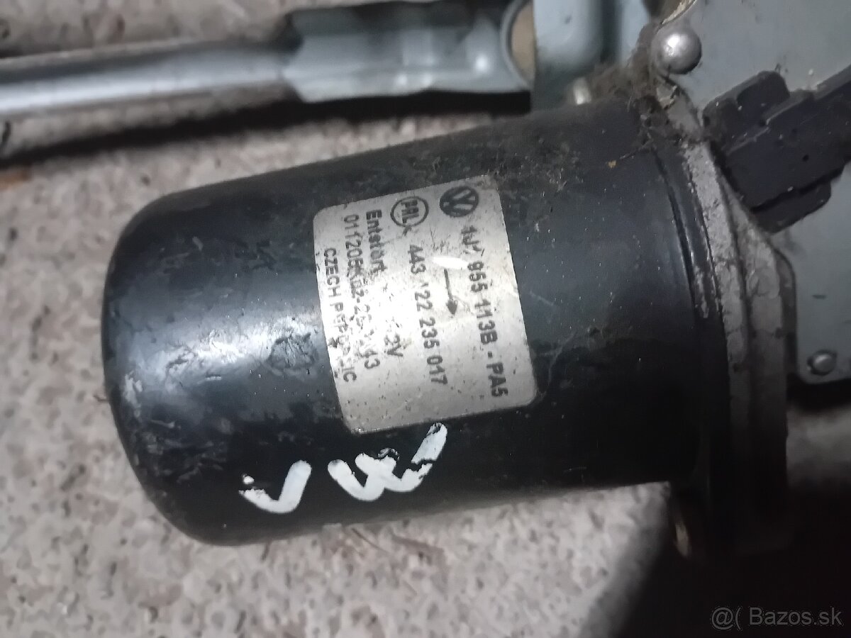 Mechanizmu stieračov VW Group - 12