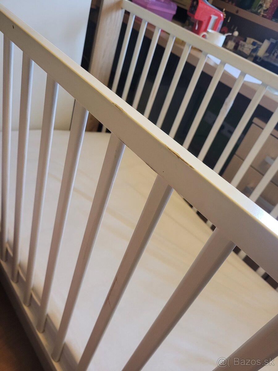 Detská postielka, 3 poschodia, vyberateľné tyčky - 12