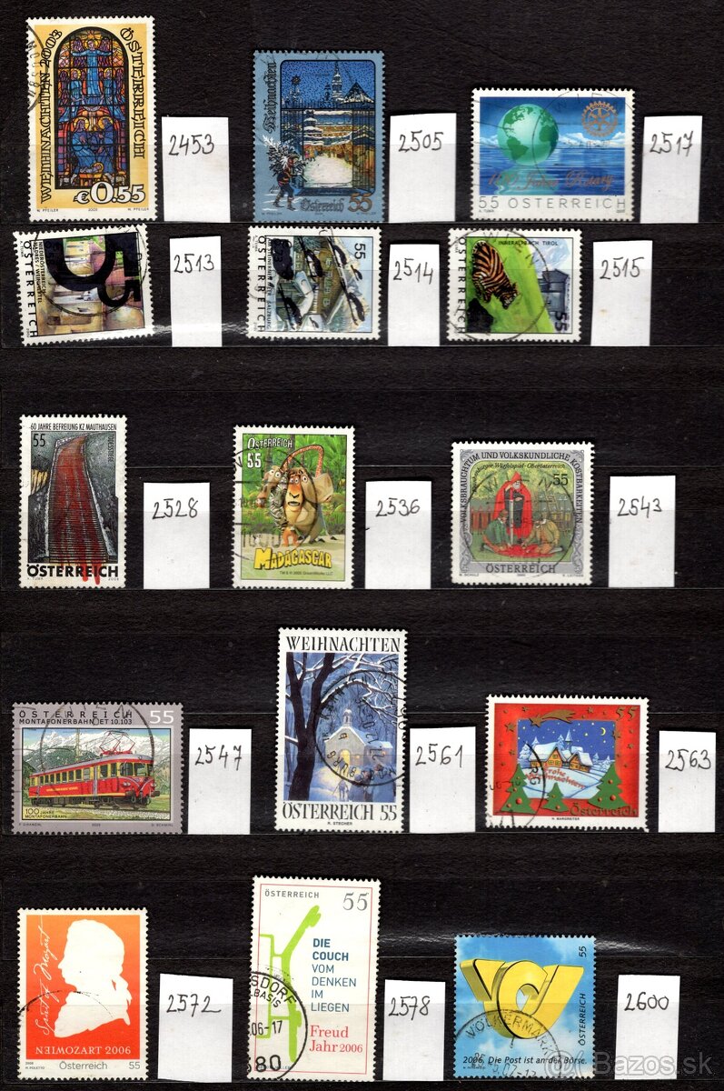 B Rakúsko (à 0,10 €) - 12