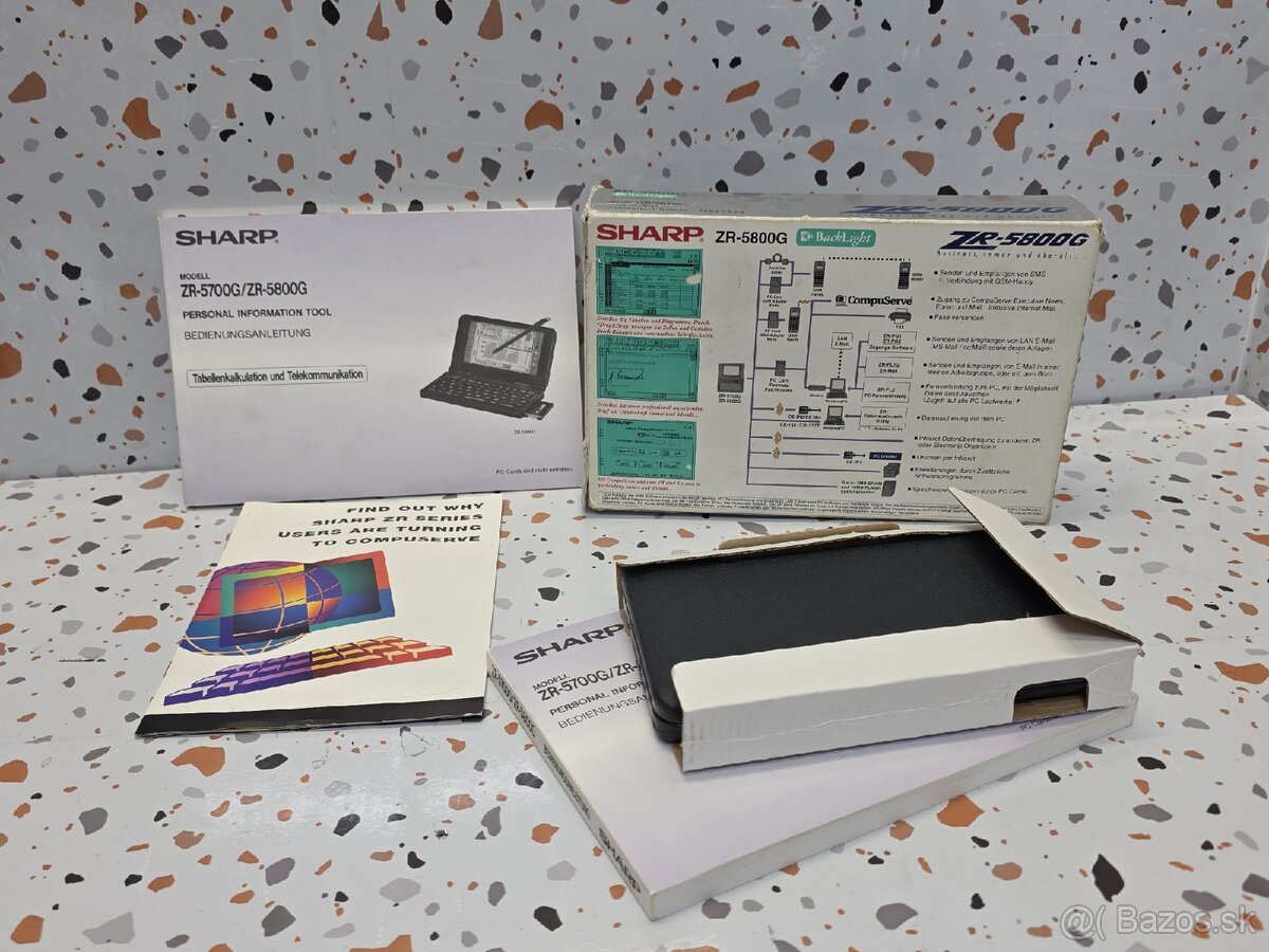 vintage digitálny organizér (PDA) Sharp Zaurus ZR-5800 - 12