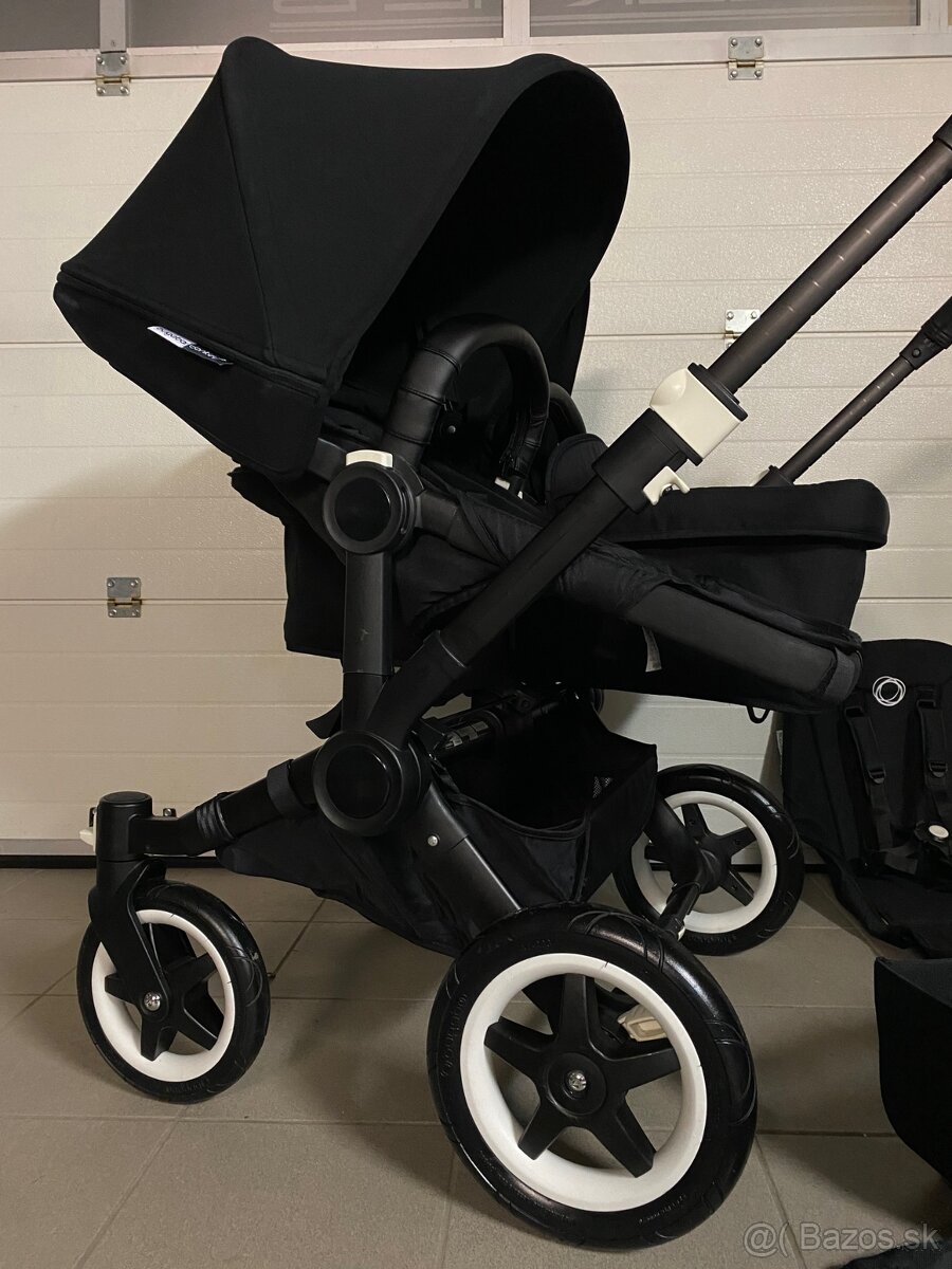 🩶🖤Bugaboo Donkey all black TOP stav 🖤🩶 - 12