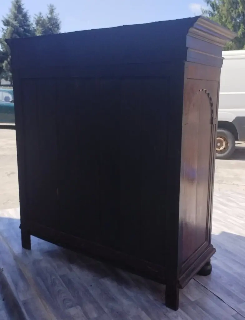 Skriňa starožitná dubová. - 12