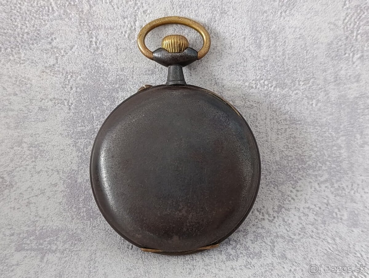 Obrovské kapesní hodinky Regulateur 67mm s průhlednou pracho - 12