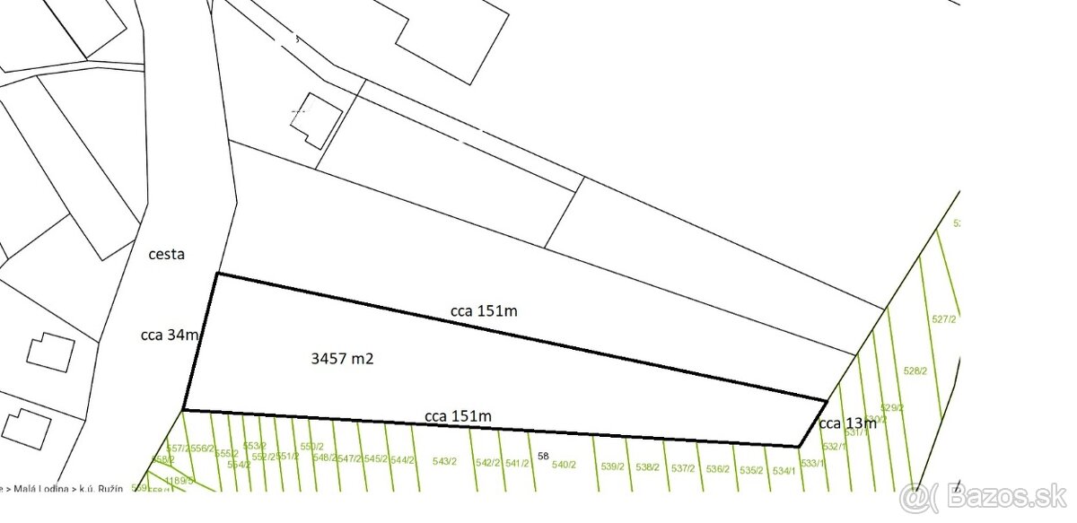 Na predaj pozemok v lone prírody - Ružín - 12