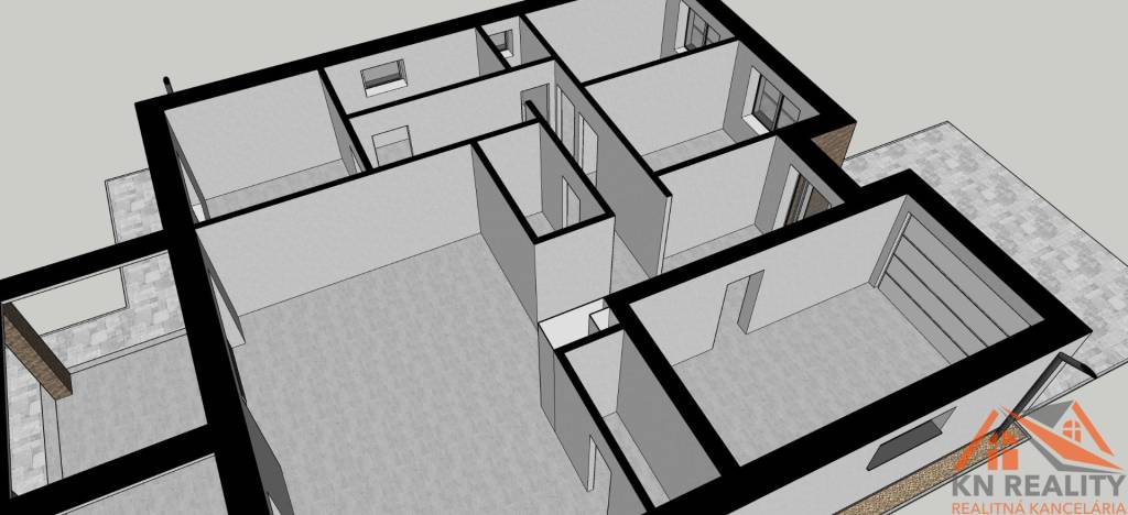 NOVOSTAVBA ( PROJEKT) vo výstavbe Bajč - 12