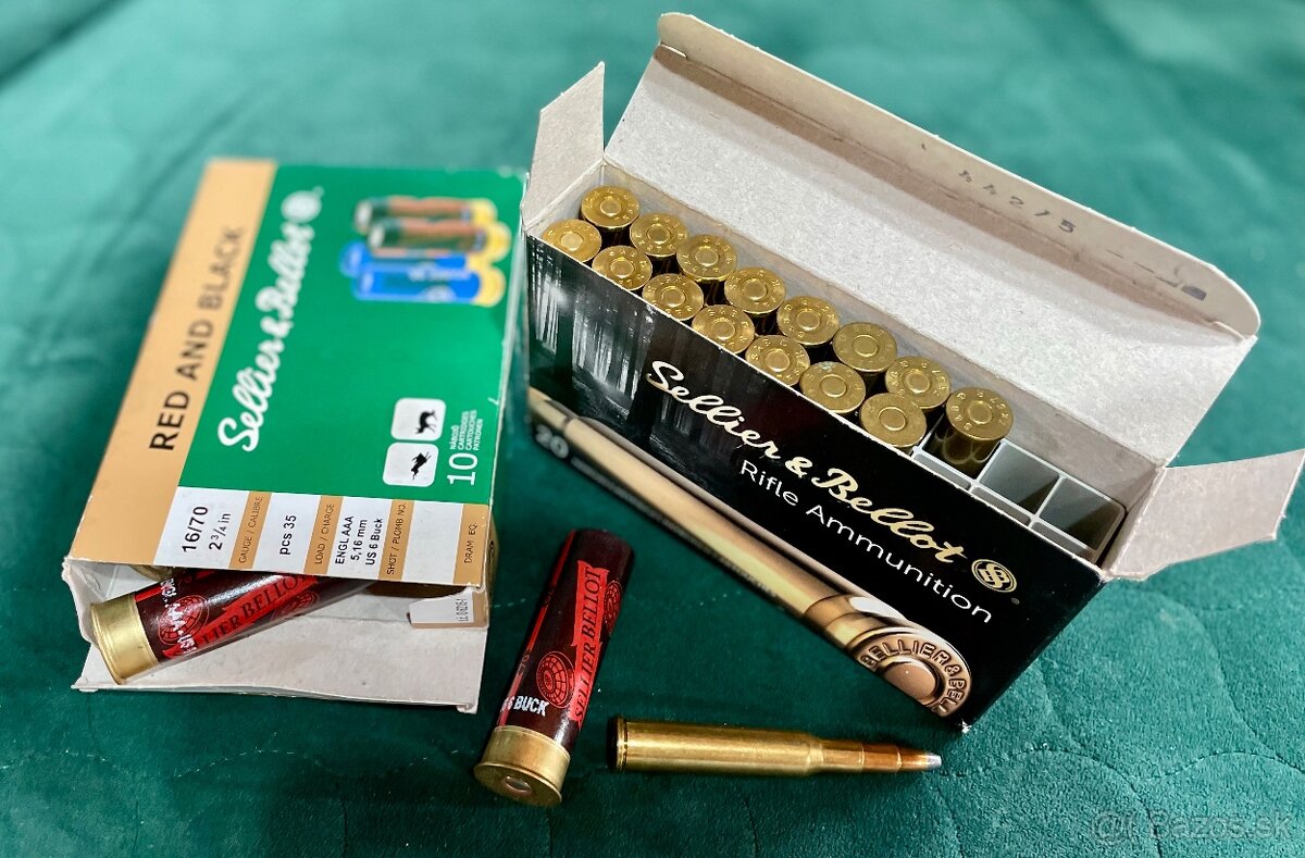 Predám brokovú kozlicu ZH 124 kaliber 7/57R+ br. hlaveň 321 - 12