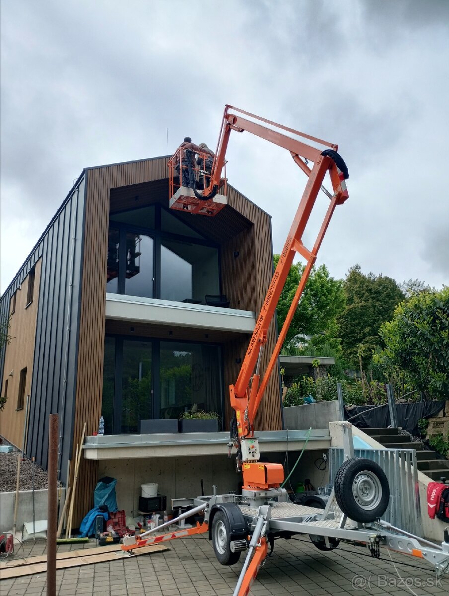 Prívesna pracovná plošina 14m - 12