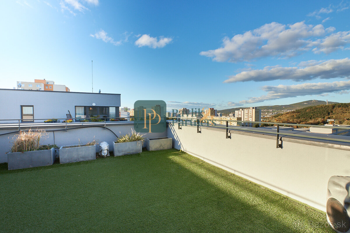 Predaj 3 izbový byt, terasa, krásne výhľady, garáž, novostav - 12