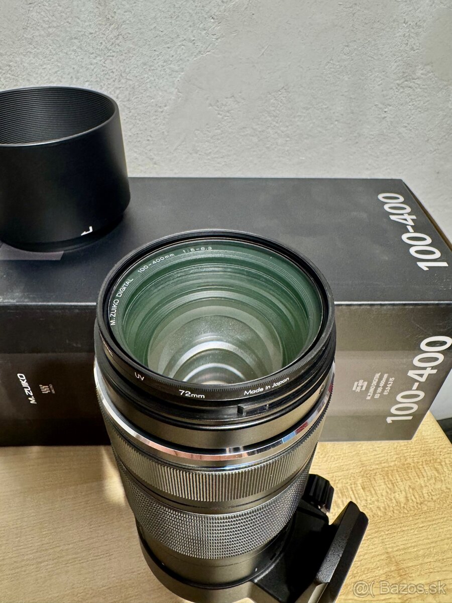 OM SYSTEM M. Zuiko100-400mm f/5.0 - 6.3 IS + filtre a púzdro - 12