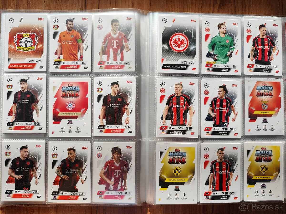 Futbalové kartičky Match Attax 2025/26 ... obyčajné - 12