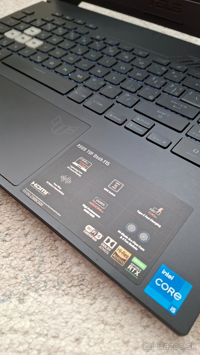 ASUS TUF Dash F15 - 12