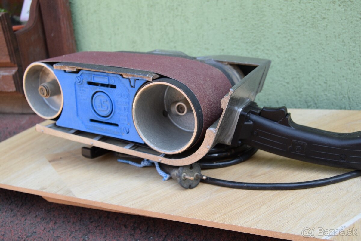 Pásová brúska SCHEER MB6-U (900W, 100 - 130 mm) - 12