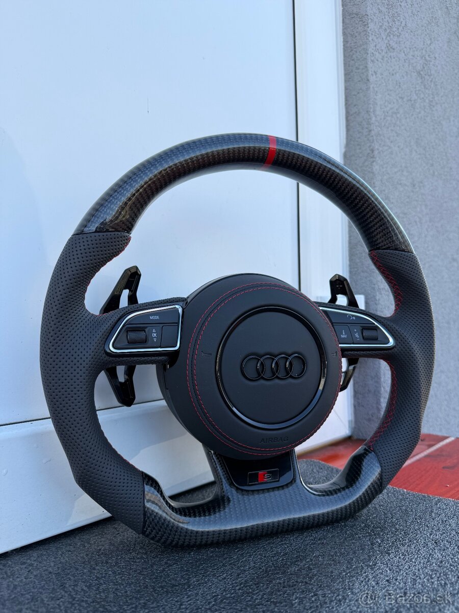 Audi karbónový volant BLACK EDITION - 12