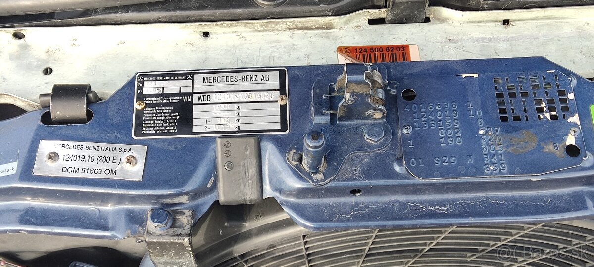 PREDÁM - VYMENÍM MERCEDES W124 - E200 - 12