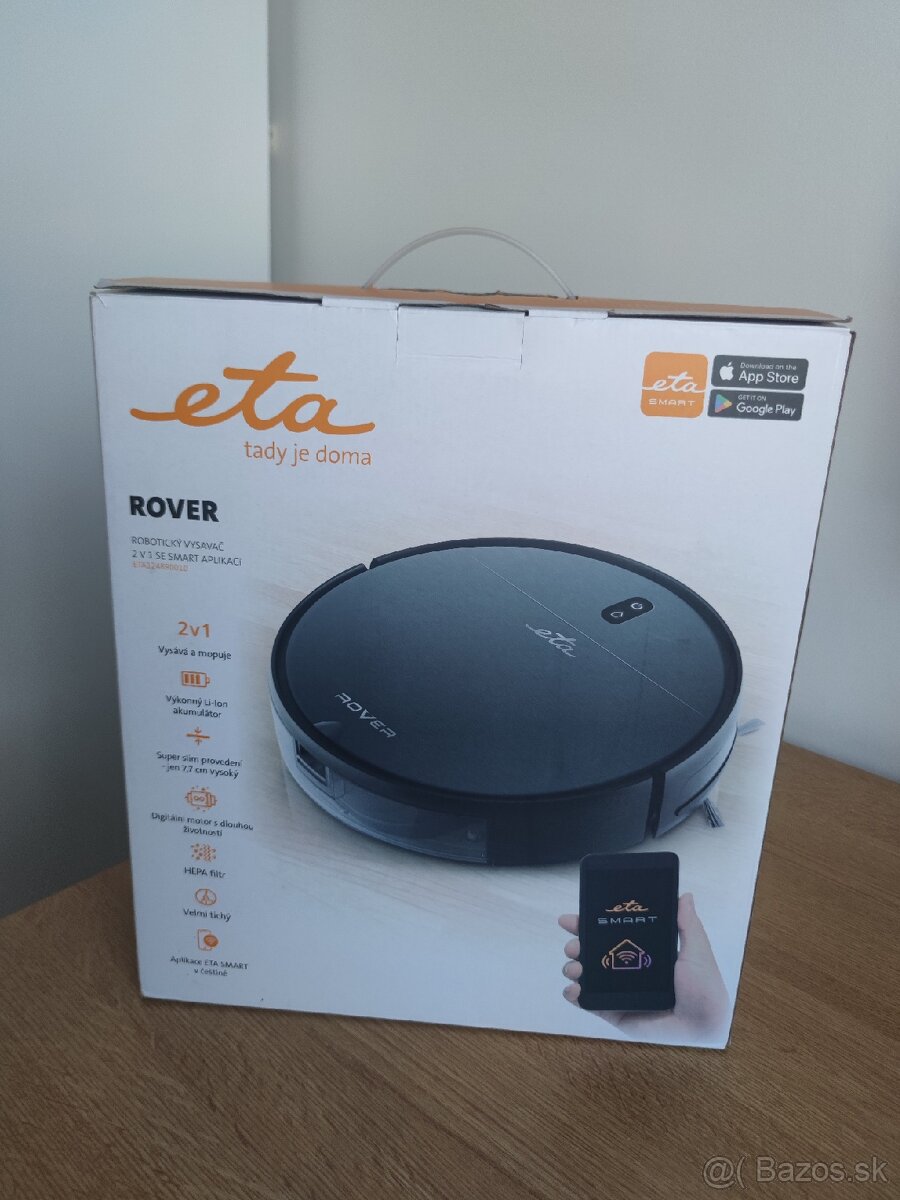 Predám robotický vysávač ETA Rover - 12