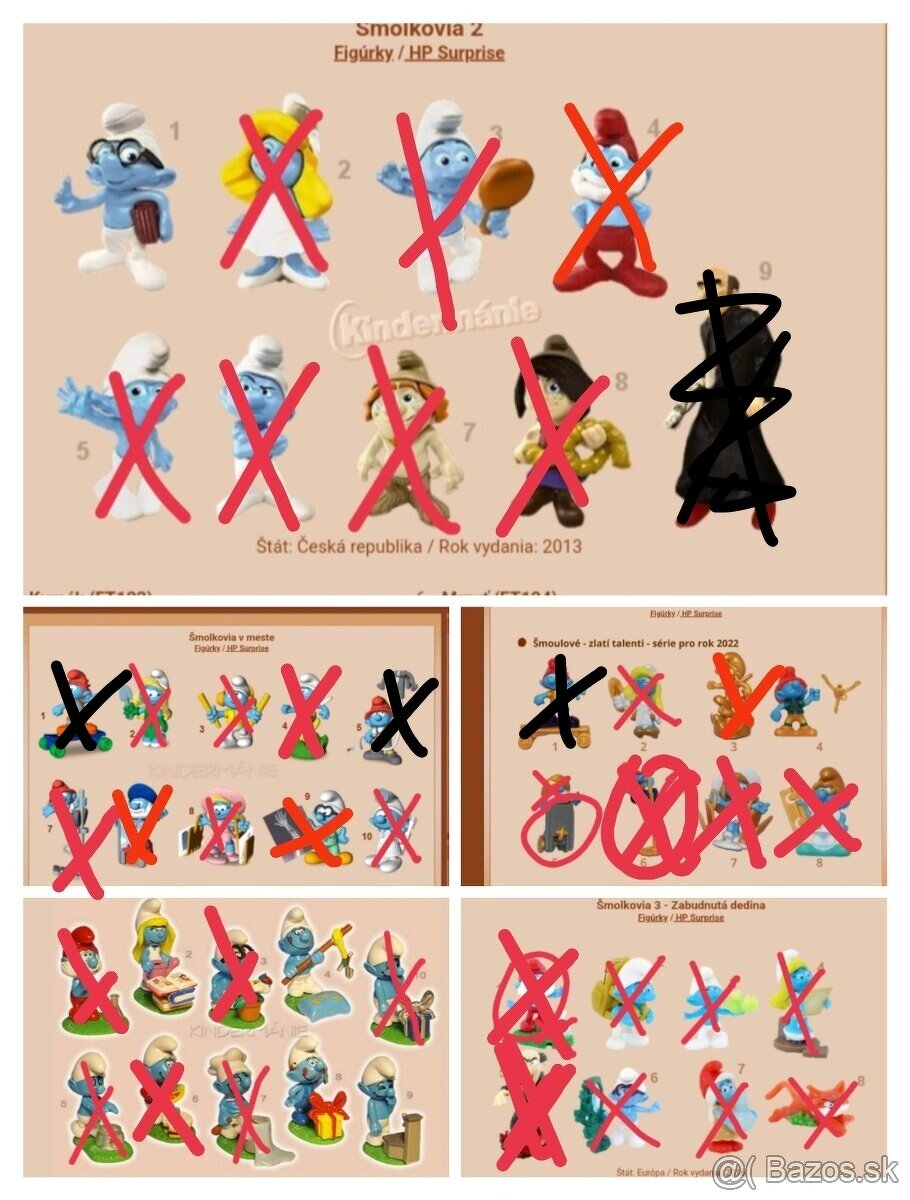 Kinder figurky vianočné - 12