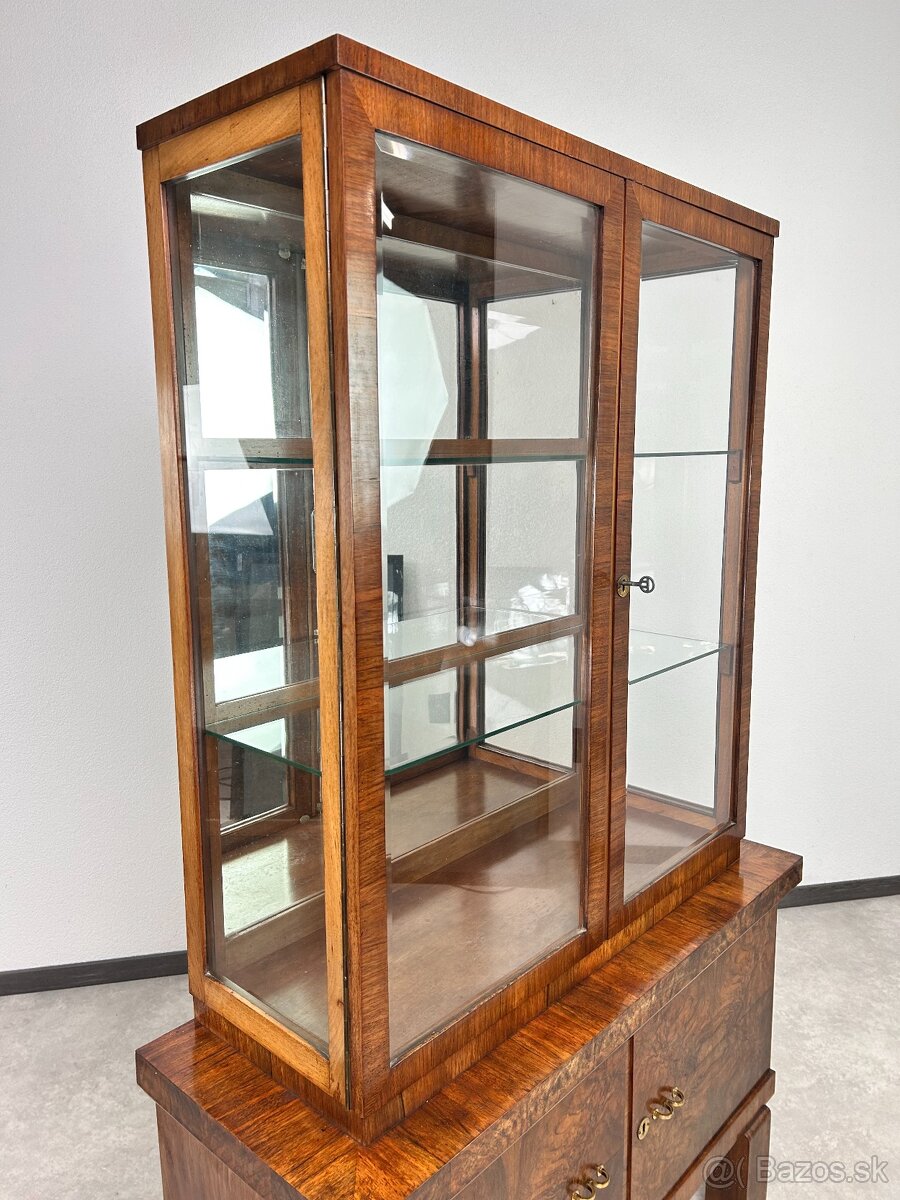 Starožitná vitrína/knižnica - 12