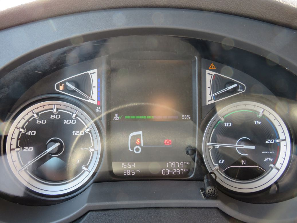 DAF XF 480 FT E6 MEGA SSC Nový tacho Tank 1215L - 12