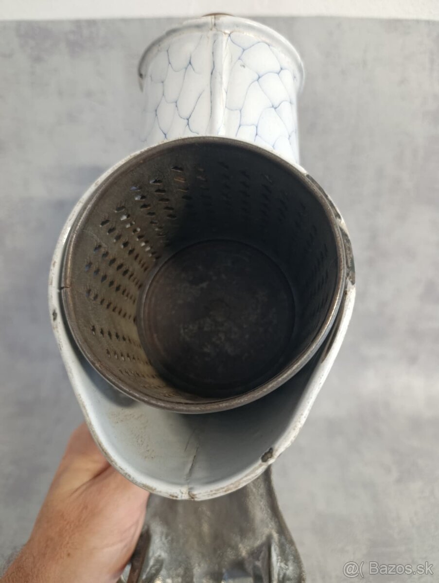 Krásný velmi styrá mlynček IDA se smaltom, dekoracia,sbierka - 12