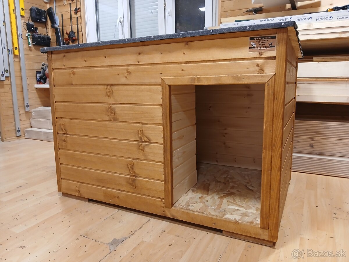 Zateplené búdy pre psíkov na objednávku. - 12