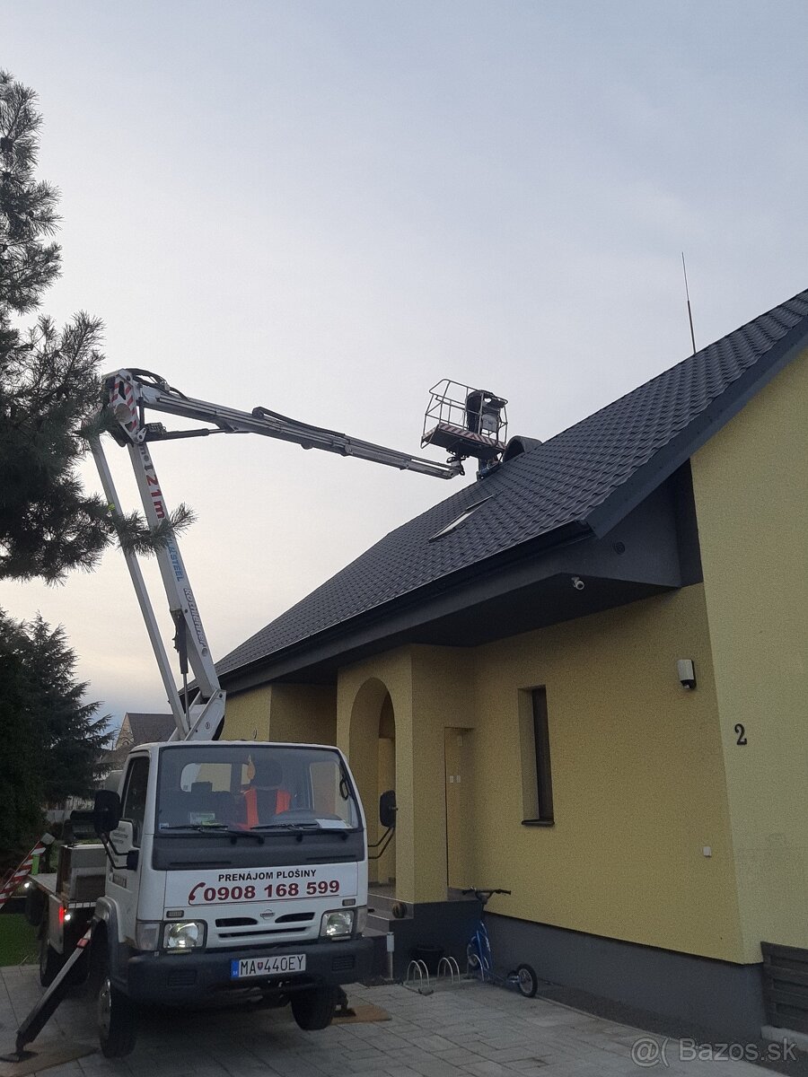 Prenájom plošiny Montážna plošina - 12