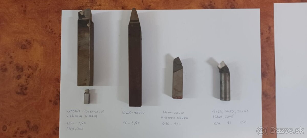 Predáme nože, kužele a frézy - 12