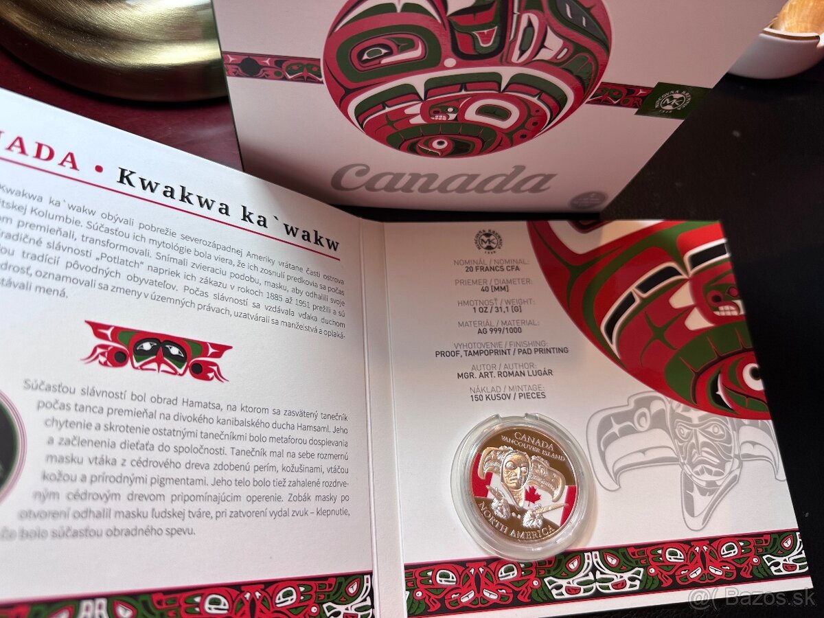 AG mince (set): Japan-Egypt-Peru-Canada-India-Greece-Papua - 12