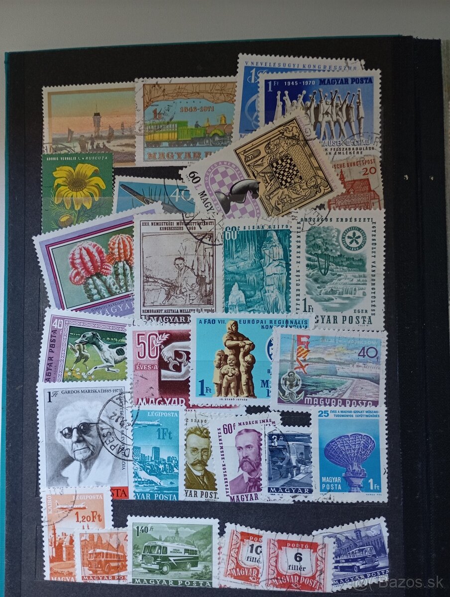 Zberateľské poštové známky - 12