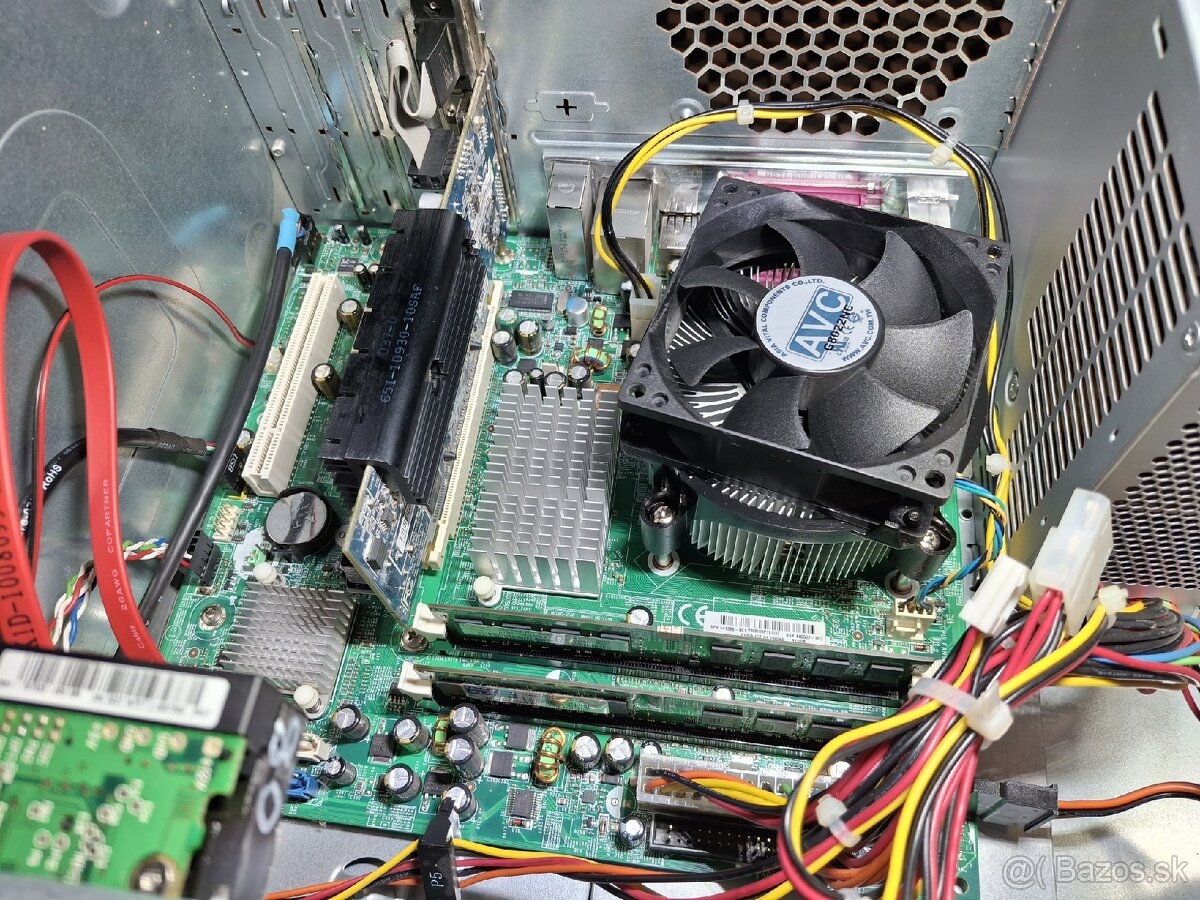 HP Compaq, core2 2,4ghz; 3gb; 120gb - 12