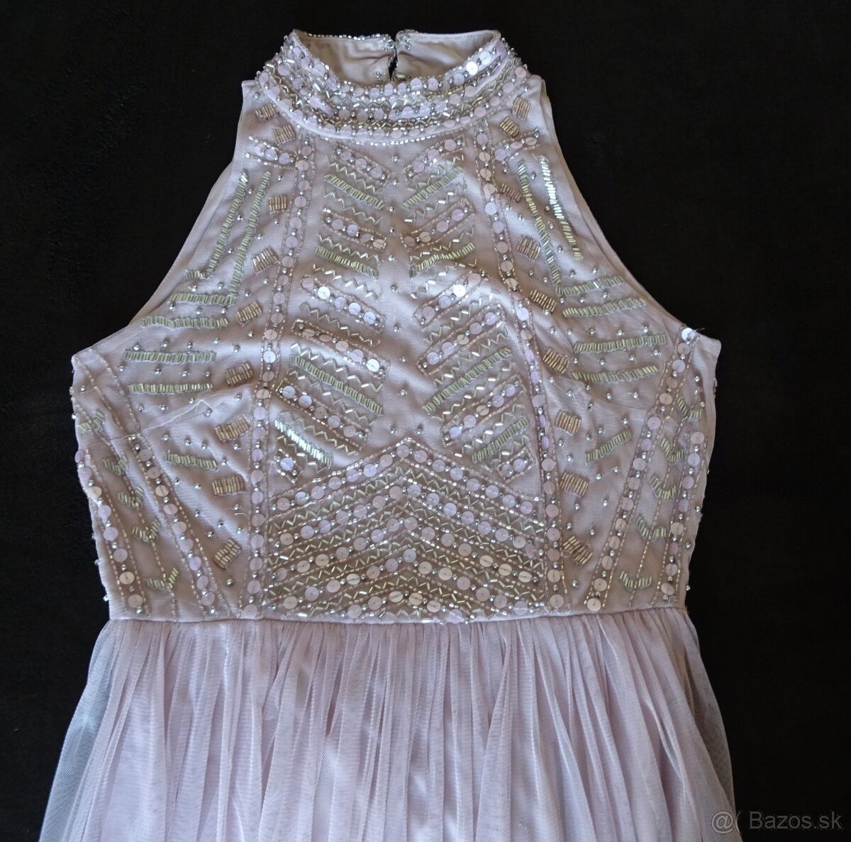 Spoločenské šaty Lace & Beads, veľ.M - 12