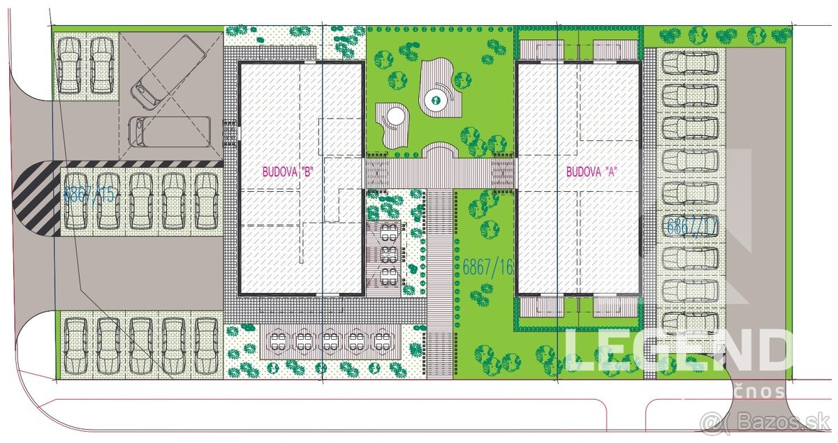 Investičný stavebný pozemok Nesvady 1540 m2, pri termálnom k - 12