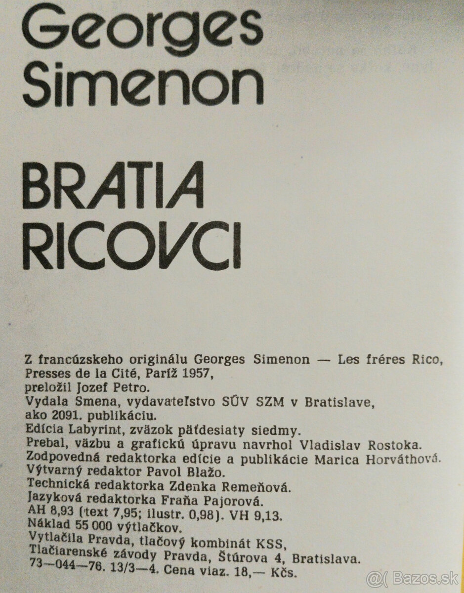 Predám knihy s detektívnym žánrom - 12